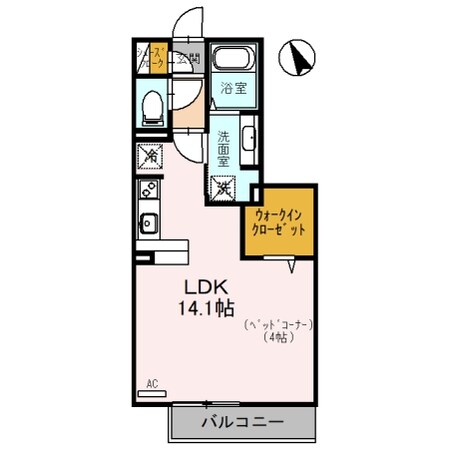 グランコートの物件間取画像